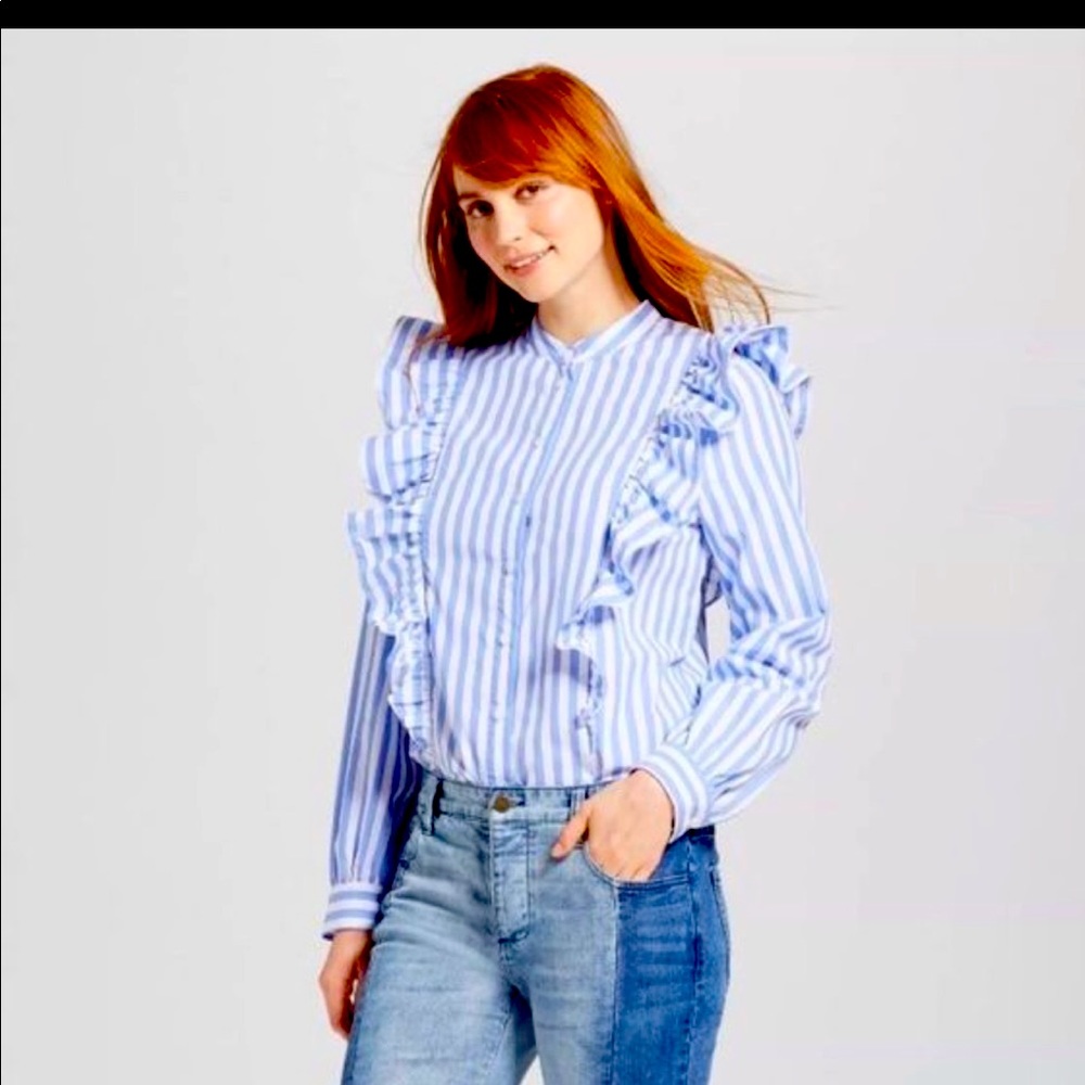 Pinstripe Top